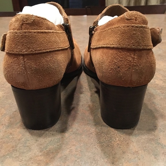 BANDOLINO “Bobrietta” Bootie COGNAC Suede Bootie, Women’s Size 10 - Picture 4 of 5